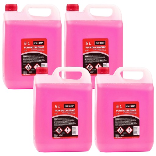 4x ГОТОВАЯ РАДИАТОРНАЯ ЖИДКОСТЬ 5л G12 -35C