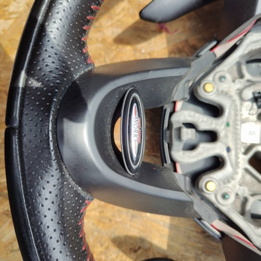 Mini Cooper F56 JCW steering wheel, skorzana with shifting 6234216