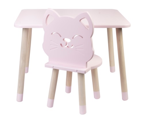 Комплект меблів Kitty, стіл з одним стільцем