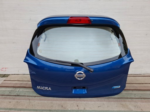 boot door NISSAN MICRA K13 blue 13r