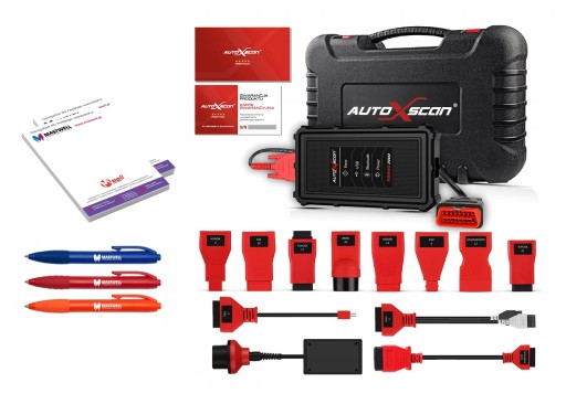 ДИАГНОСТИЧЕСКИЙ ТЕСТЕР RS900 PRO + АДАПТЕРЫ + ГАДЖЕТЫ