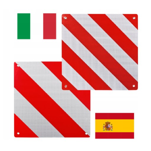 ДВУХСТОРОННЯЯ ПРЕДУПРЕЖДАЮЩАЯ ДОСКА IT ES ДЛЯ КЕМПЕРА