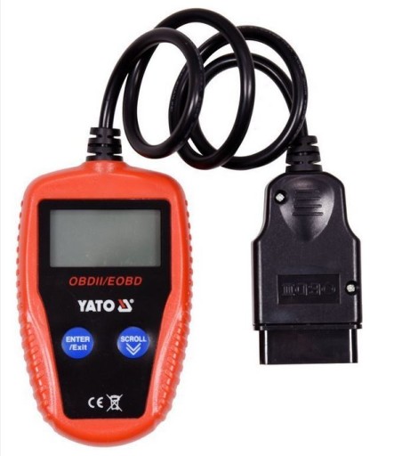 ДИАГНОСТИЧЕСКИЙ ТЕСТЕР OBD II/EOBD YT-72977 YATO