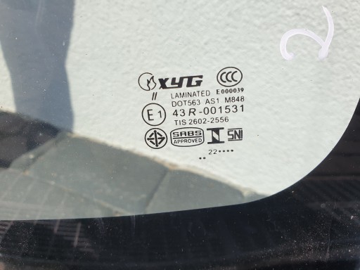 window front SUZUKI SX4 FIAT SEDICI GORLICE 2006-2013