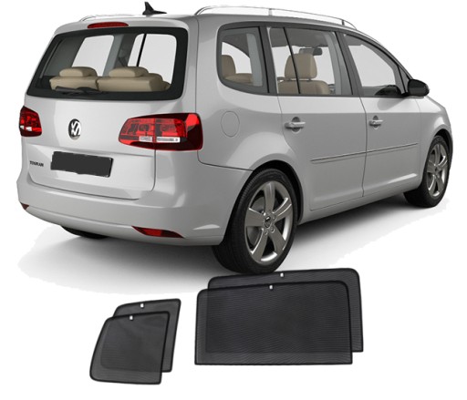 Накладки на шторы для Фольксваген Touran 2010-2015