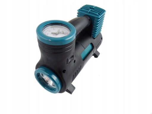 АВТОМОБИЛЬНЫЙ КОМПРЕССОР ДЛЯ КОЛЕС 12V 100 PSI + ФОНАРИК