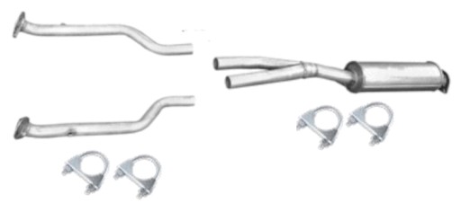 1741031460 - ГЛУШИТЕЛЬ СРЕДНЕЙ ТРУБЫ LEXUS GS 300 3.0 2005-2010