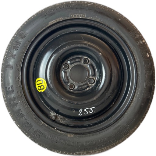 wheel spare Ford B-Max Fiesta Mk7 4x108 125/80/R15