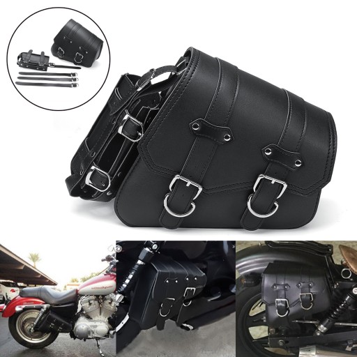 ПРАВА СУМКА ДЛЯ МОТОЦИКЛА ЗІ ШТУЧНОЇ ШКІРИ