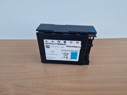 11393643 - АКУМУЛЯТОР АКУМУЛЯТОРНИЙ ГІБРИД RENAULT CAPTUR NISSAN