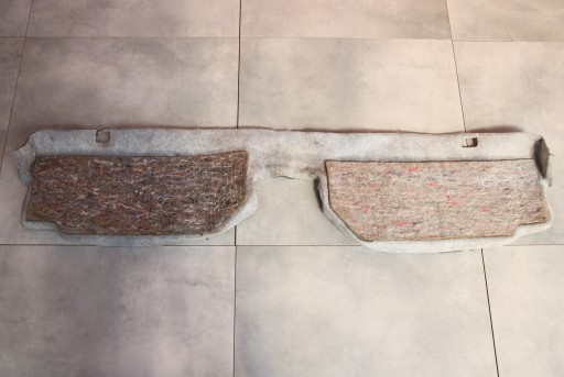 BMW 3' E30 COUPE AUTOTEPPICHE BODEN- des Bodens hinten Matte Teppich heck hinten grau