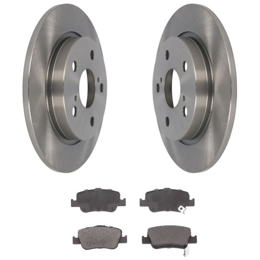 Диски + колодки задні TOYOTA Auris E15 E18 270мм