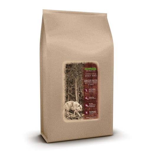 Ecomida Grain Free - Adult Angus Beef 15 kg