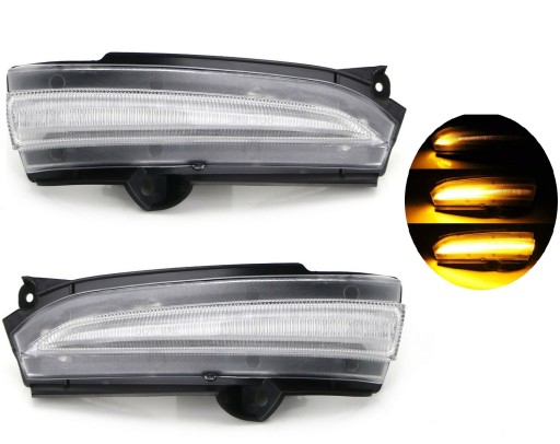 Динамические поворотники зеркал Ford Mondeo MK5