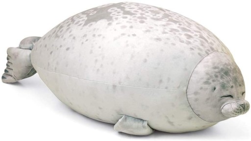 🦭 MEGA PROMOCJA! Śliczna Foka Poduszka Przytulanka 60cm - HIT!