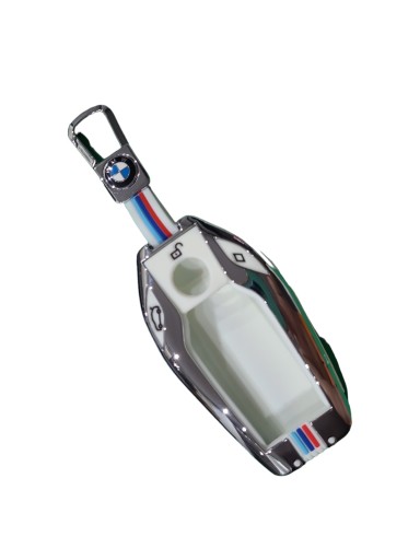 Чехол для ключей для BMW Fluorescent Silver