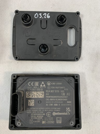 Radar Distronic Sensor Sensor Volkswagen VW ID 3 4 5 7 1EA907550B 03.26