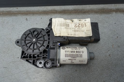 1Y1959802D 1Y1837402AA - Vw new beetle 1y0 cabrio підйомник eu двері мотор вікна передній передній правий