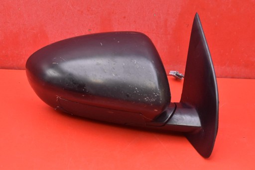 mirror right black, EU 026202 NISSAN QASHQAI 1 and J10 07-10 7 PIN