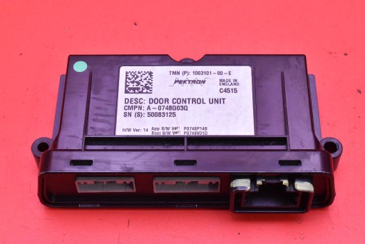 control unit module door left front 1003101-00-E TESLA MODEL S 12-20