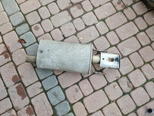 exhaust pipe puszka chrom Opel Insignia B 84149661