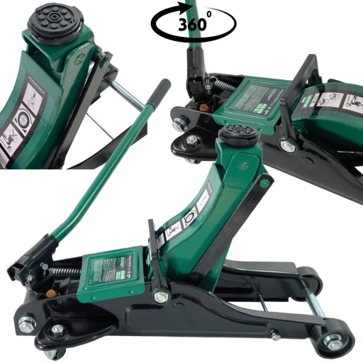 АВТОМОБІЛЬНИЙ ДОМКРАТ ЖАБА 2,5 Т ГУМА 360