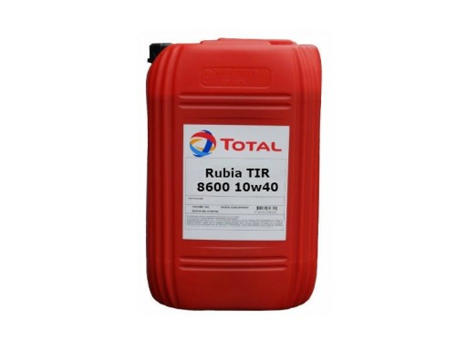 МАСЛО 10W-40 TOTAL RUBIA TIR 8600 20л.
