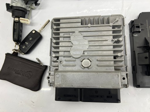 VW CADDY III 10-15 LIFT 1.6TDI CAY ZESTAW STARTOWY Schlüssel Computer