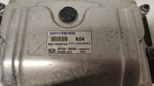 KIA STONIC 1.0 T-GDI G3LC Benzín počítač SESTAVA STARTOWY 39128-04040 17