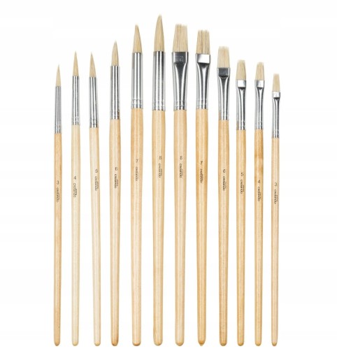 Пензлі Crelando синтетичні, 7 шт