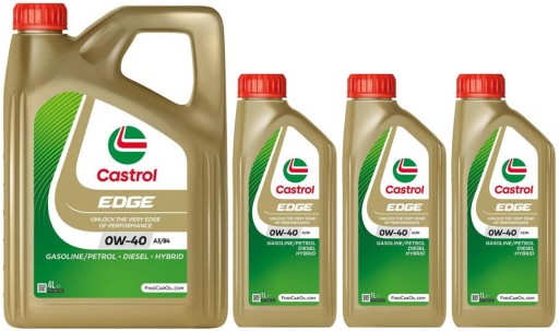 МОТОРНОЕ МАСЛО CASTROL EDGE 0W40 A3/B4 7л