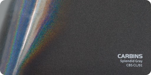 Carbins CBS CL / 01-серая радужная пленка 1 м