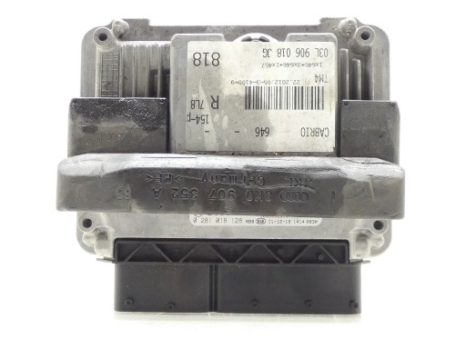 control unit computer of the engine AUDI A4 B8 A5 8T LIFT 2.0 TDI CGL 03L906018JG