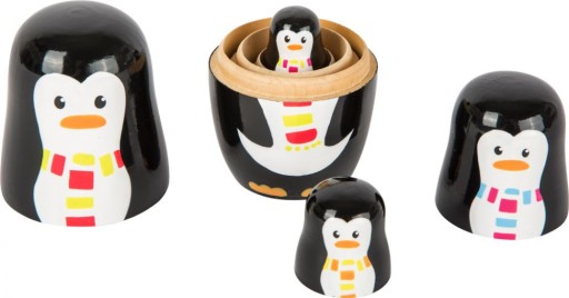 Матрьошки Small Foot 10619 Penguin family
