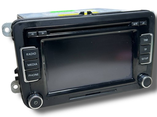 RADIO CD fabbrica EUROPA 3C8035190 VW GOLF VI positivo + CROSS 11R !J