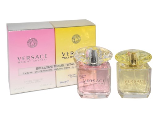 versace yellow diamond woda toaletowa 30 ml   zestaw  