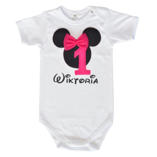 Створіть бавовняне боді з коротким рукавом 92 розміру, застібається на кнопку