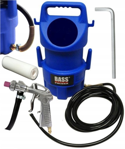 МОБІЛЬНИЙ ПНЕВМАТИЧНИЙ ПІСКОСТРУЙ METLU ПОЛІРУВАЛЬНА КЕРАМІЧНА НАСАДКА