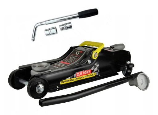 НИЗКОПРОФИЛЬНЫЙ ДОМКРАТ 2,5 Т ЛЯГУШКА + КОЛЕСНЫЙ КЛЮЧ