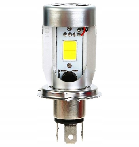 2x2000 - СВЕТОДИОДНАЯ ЛАМПА МОТОЦИКЛ МОТОКУТЕР H4 HS1