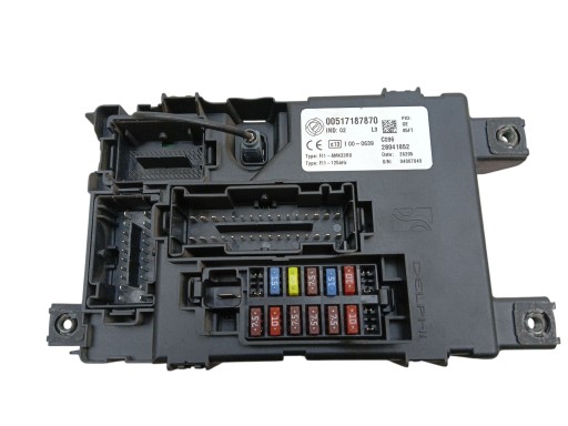 Module fusibles BSI FIAT GRANDE PUNTO 00517187870