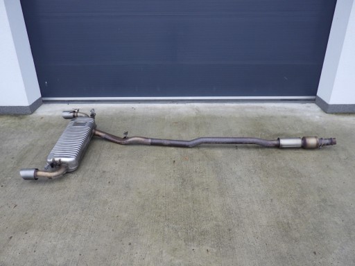 9799875 - BMW F40 M135i 2.0 2021 глушитель концевой каталитический нейтрализатор