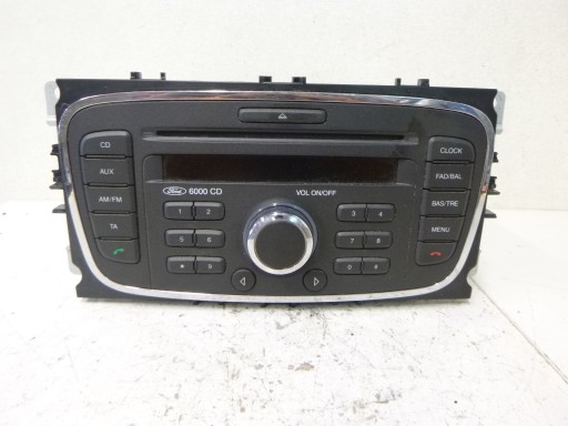 Radio auto Ford 6000 CD Focus MK2 C-Max Mondeo MK4 7M5T-18C815-BC OE
