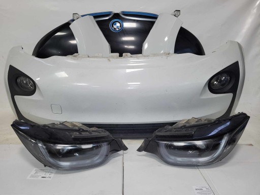 БАМПЕР ФОНАРЫ КАПОТА ПЕРЕДНИЙ РЕМЕНЬ КРЫЛЬЯ КОМПЛЕКТ BMW I3