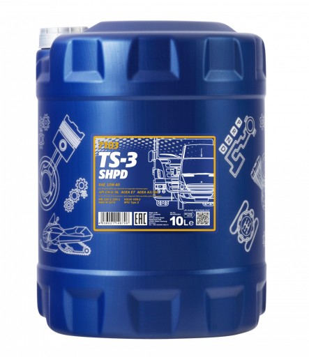 Масло Mannol TS-3 ШПД 10w40 10л