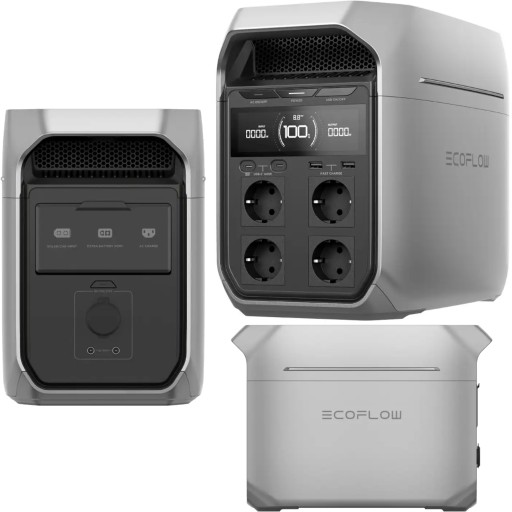 Блок питания ибп ecoflow efdelta3p-eu 1800 ва 1800 вт