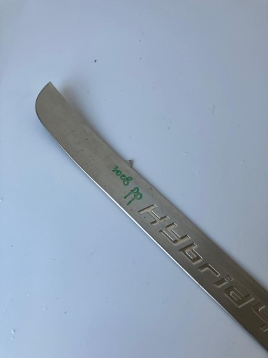 cap of the threshold moulding CHROM PEUGEOT 3008 HYBRID4 right front