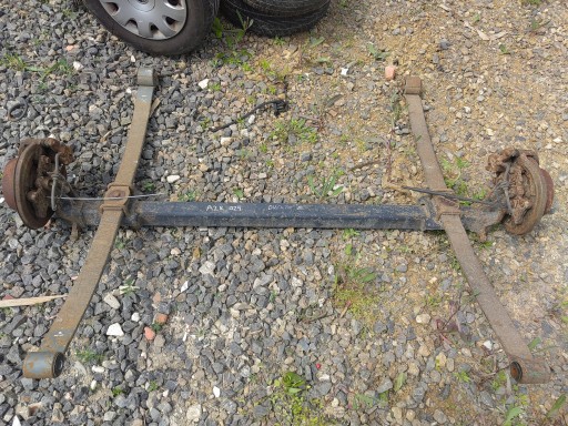 Задняя пружинная балка fiat ducato iii jumper boxer 15''