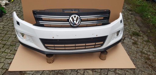 FM6 - Vw tiguan i lift pdc передний бампер и пружины решетка радиатора springs 5n0807221k