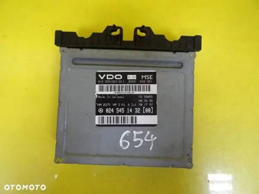 Комп'ютер контролер двигуна mercedes w202 w210 0245451432 nr654